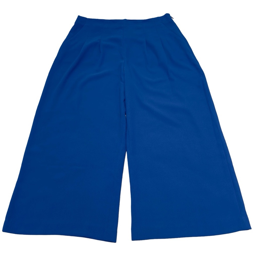 Ted Baker Zettah Pleaded Culotte Cropped Wide Leg Trousers US Size 10